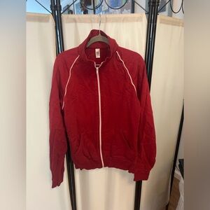 American Apparel Red Performance Jacket